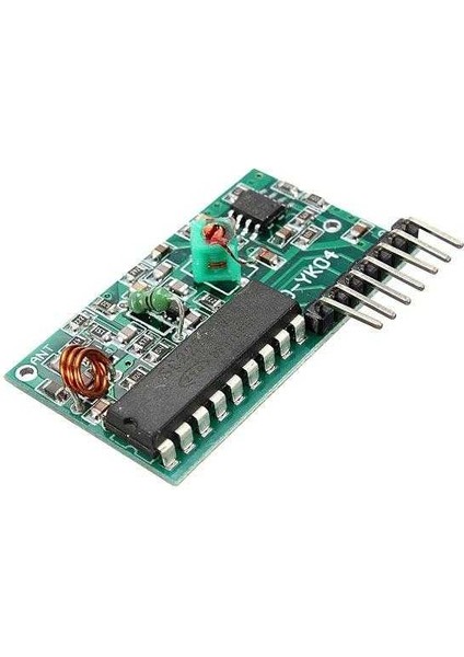 4 Kanal 315 Mhz Rf Kablosuz Kontrol Modülü, Alıcı + Verici