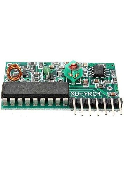 4 Kanal 315 Mhz Rf Kablosuz Kontrol Modülü, Alıcı + Verici