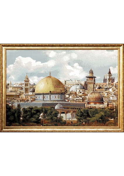 Dini SERI-10K Dokuma Goblen Kumaş-Mescid-I Aksa fiyatları