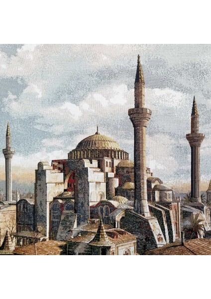 Dini SERI-11K Dokuma Goblen Kumaş-Ayasofya Camii
