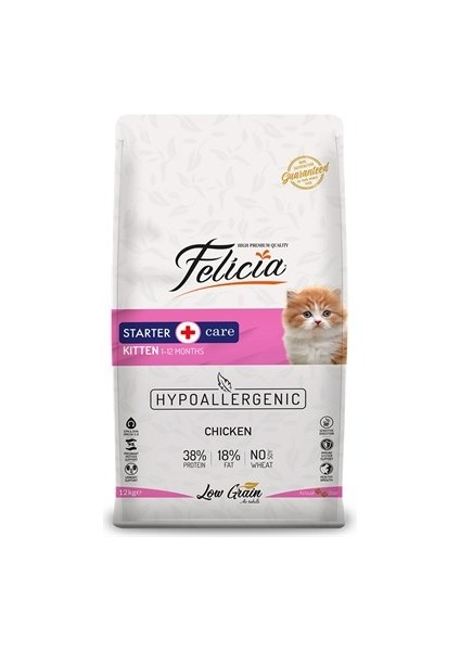 Az Tahıllı 12 kg Yavru Tavuklu Hypoallergenic Kedi Maması