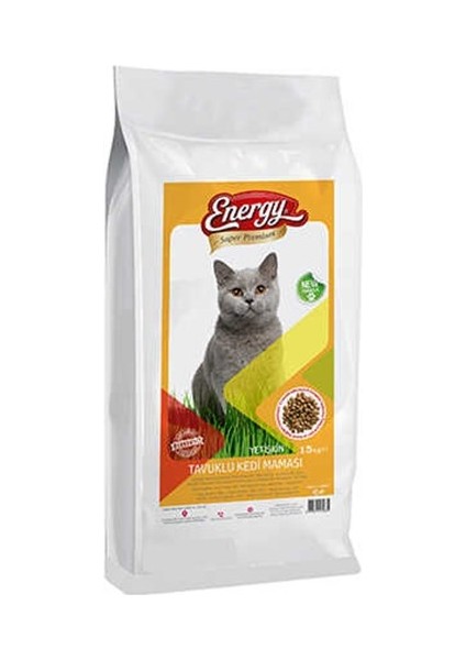 Yetişkin Kedi Maması Tavuklu 15KG