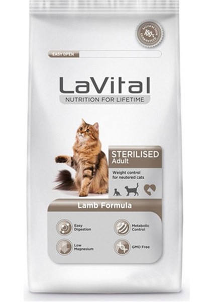 Kuzulu Kısırlaştırılmış Kedi Maması 1,5 kg