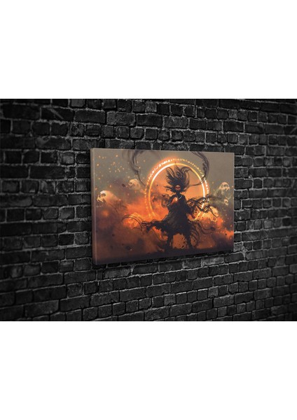 Büyücü Kanvas Tablo