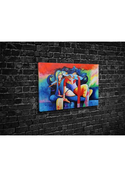 Lord Radha Krishna Kanvas Tablo fiyatları