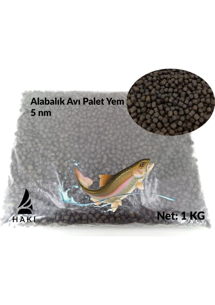 Palet Yem 1kg Sazan Alabalık Palet Yem 5nm