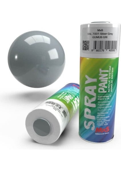 Ral 7001- Gümüş Gri - Sprey Boya / 400ML