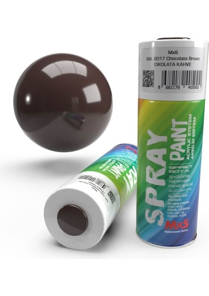 Ral 8017- Çikolata Kahve - Sprey Boya / 400ML