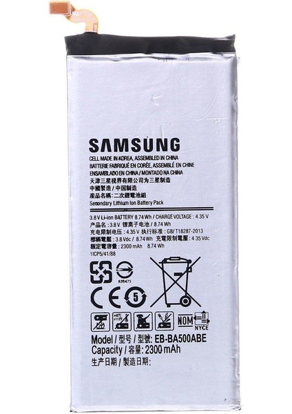 Samsung Galaxy A500 A5 2015 Batarya Pil