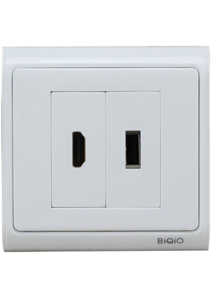 Hdmi+Usb Duvar Prizi