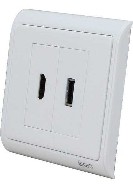 Hdmi+Usb Duvar Prizi