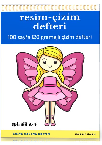 Adım Adım Resim Çizmeyi Öğreten Kılavuz Kitap +Defter