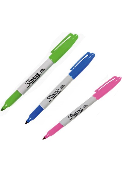 Fine Permanent Markör Kalem 3 Renk