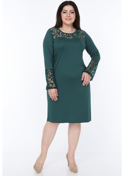 Yeşil Ispanyol Kol Elbise 30Y-1050 fiyatları