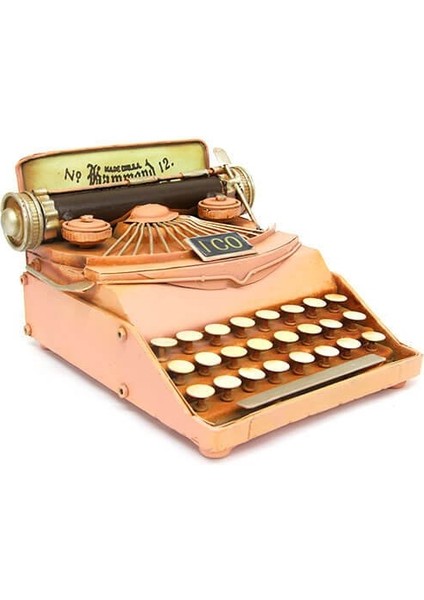 Pembe Dekoratif Metal Daktilo C0732 fiyatları