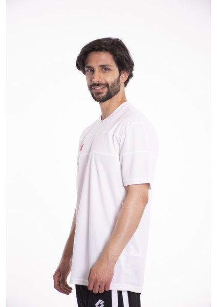 T-Shirt Erkek Beyaz/kırmızı-Lucca Tee Pl fiyatları
