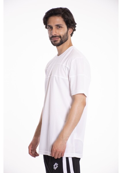T-Shirt Erkek Beyaz/saks Mavi-Lucca Tee Pl fiyatları