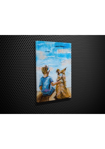 Dostluk Kanvas Tablo