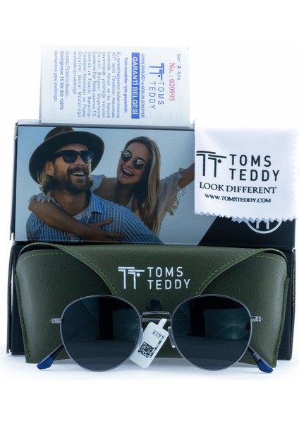 Polarize/uv Metal Güneş Gözlüğü Füme TT1043C102 modelleri