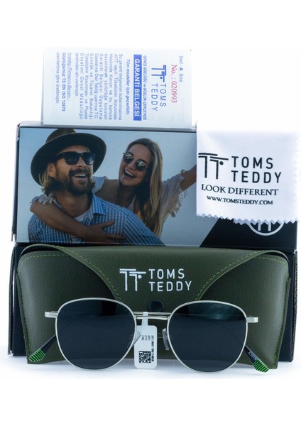Polarize/uv Metal Güneş Gözlüğü Mat Nikel TT1050C101M modelleri
