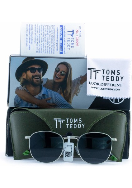 Polarize/uv Metal Güneş Gözlüğü Mat Nikel TT1063C101M modelleri