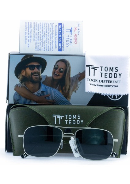 Polarize/uv Metal Güneş Gözlüğü Mat Nikel TT1052C101M modelleri