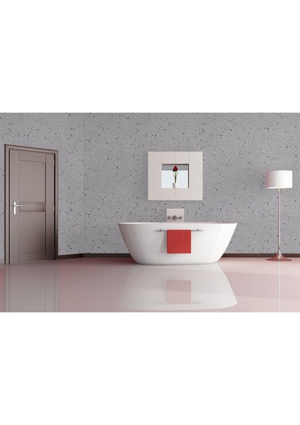 Canlı Sıva | Ipek Sıva | Dekoratif Sıva |highlight 13 | Krem Zemin Kahve Siyah Desen 1/2 PAKET