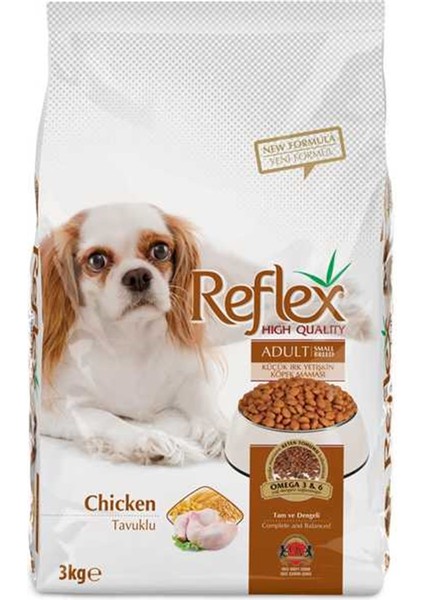 Küçük Irk Tavuklu Yetişkin Köpek Maması 3 kg