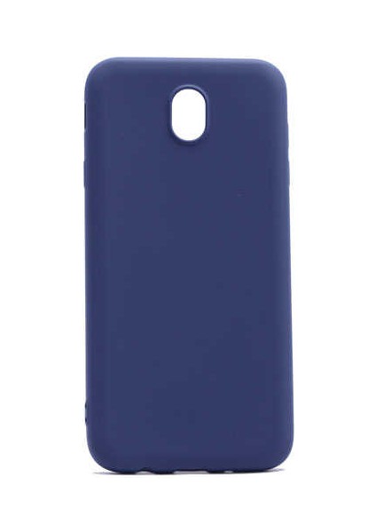 - Samsung Galaxy J5 Pro - Kılıf Mat Soft Premier Silikon Kapak - Lacivert