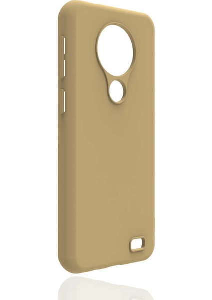 Reeder P13 Blue Max 2020 Kılıf Esnek Ince Yumuşak Pürüzsüz Kamera Korumalı Silikon Gold