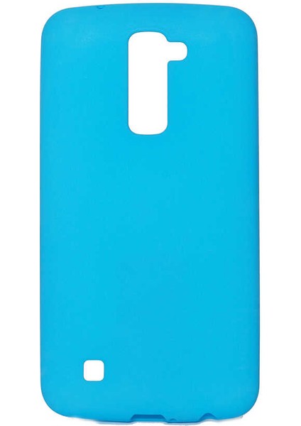 Lg K10 Kılıf Yumuşak Pürüzsüz Esnek New Style Case Esnek Bordo