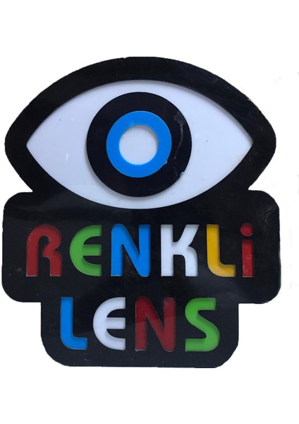 Renkli Lens Yazılı Görsel Tabela 3D LED Neon Işıklı Kutu Harf Tabela Pleksiglass
