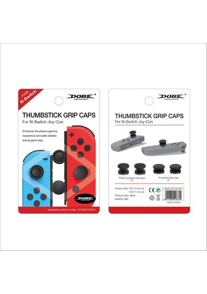 Nintendo Switch Joycon Analog Koruyucu Başlık Set Dobe