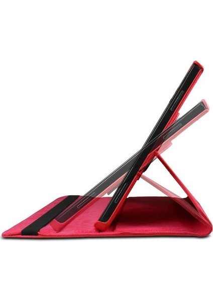 iPad Pro 11INCH 2021 Dönerli Standl Kılıf 360 Derece Dönerli Standlı Siyah