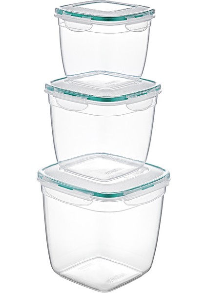 Fresh Box Derin Kare 3'lü Set