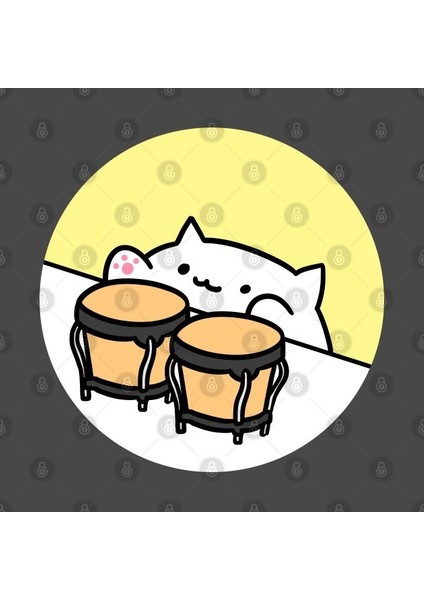 Bongo Cat Kupa Bardak
