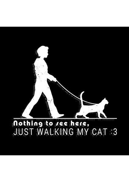 Just Walking My Cat Kupa Bardak