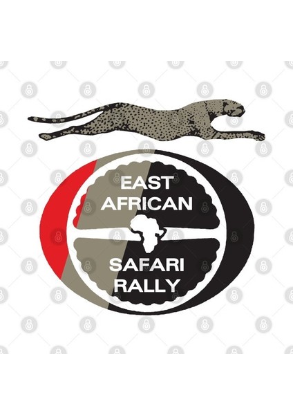 East African Safari Rally 1987 Kupa Bardak