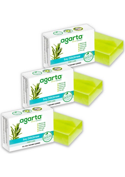 Dökülmesi Sabunu 150 gr x 3 Adet