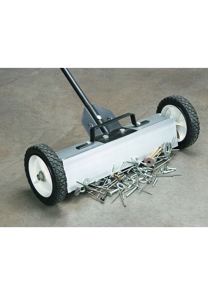 Tekerlekli Mıknatıslı Metal Toplayıcı Manyetik Süpürge (Büyük)