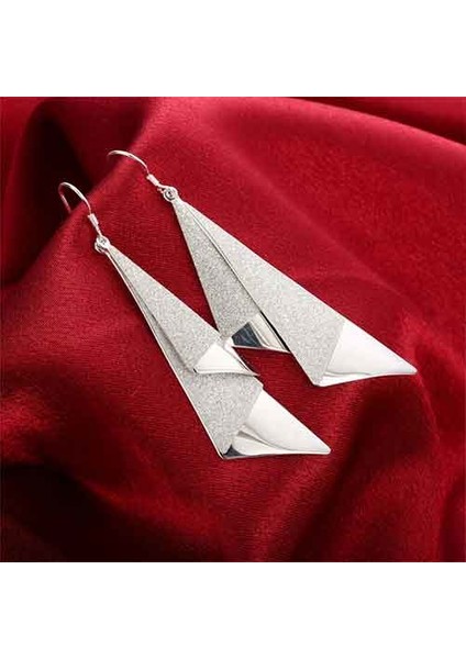 925 Ayar Gümüş Geometrik Küpe