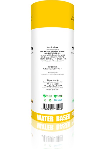 Su Bazlı Propolis Damla 50 ml fırsatları