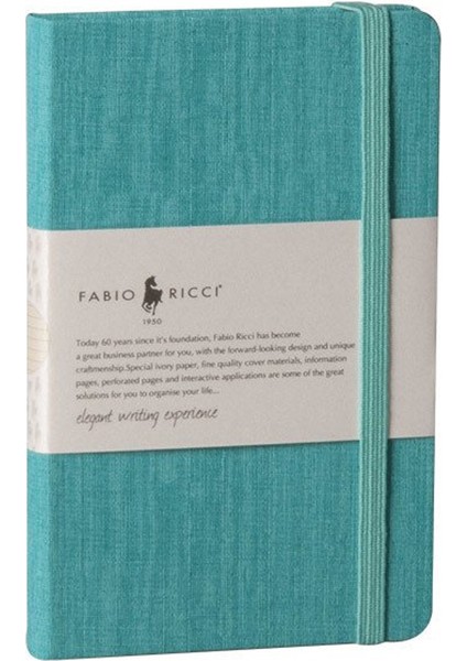 1041 Lepidus Kareli Defter Turkuaz