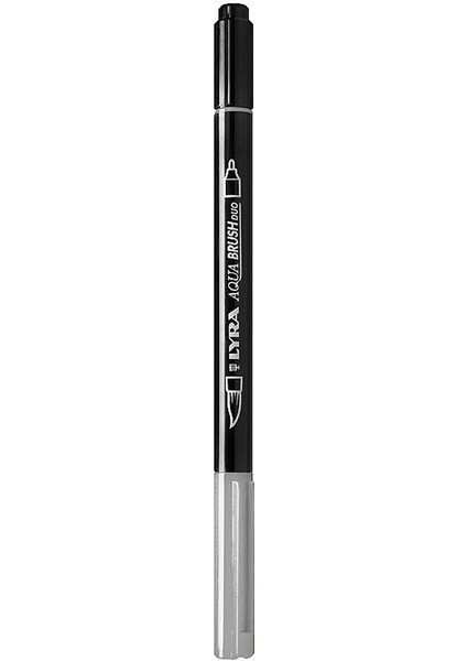 L6520096 Aqua Brush CD Duo Marker Grey Silver