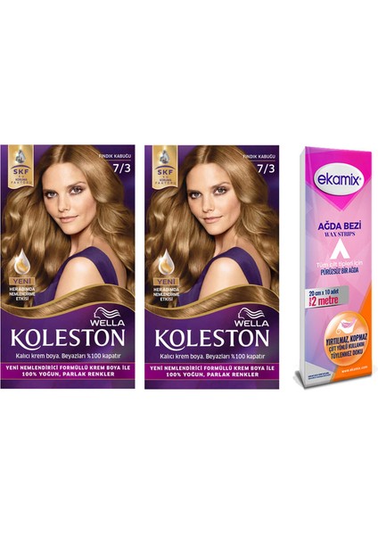Koleston Krem Boya 7/3 Fındık Kabuğu 2 Adet