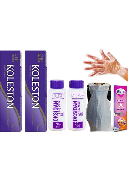 Koleston Boya 4-0 Kahve 2 Ad -Oksiden 20 Volum 2 Ad