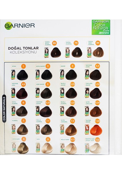 Garnier Color Naturals Set Boya 4.15 Büyüleyici Kahve 2 Adet fiyatları