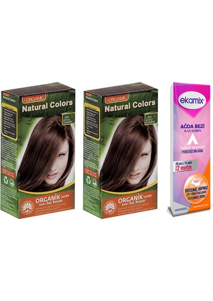 Natural Colors Set Boya 2 Adet 6n Koyu Kumral
