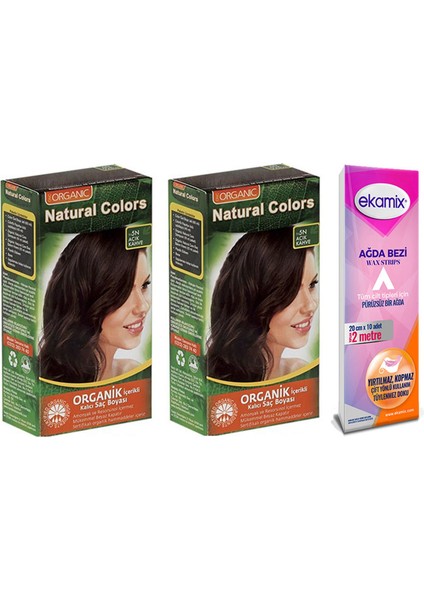 Natural Colors Set Boya 2 Adet 5n Açık Kahve