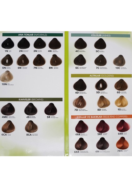 Natural Colors Set Boya 2 Adet 5n Açık Kahve modelleri